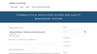 
                            13. ZAMed Consulting – Pharmaceutical Regulatory Affairs and Quality ...