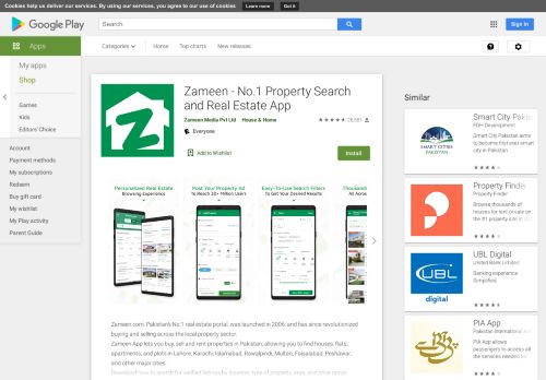 
                            5. Zameen: No.1 Property Portal - Apps on Google Play