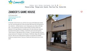 
                            13. Zander's Game House - Visit Camarillo