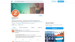 
                            6. zandura.com (@zandura) | Twitter