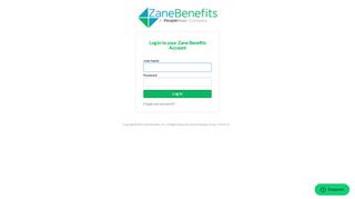 
                            8. Zane Benefits: Log In