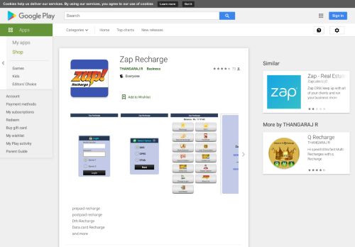
                            2. Zap Recharge - Apps on Google Play