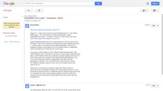 
                            7. ZapakMail.com Login - Compose - Send - Google Groups