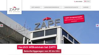 
                            2. ZAPF GmbH | Fertiggaragen vom Marktführer - Standorte u.a. in ...