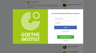 
                            4. Zápisy do letních intenzivních kurzů se... - Goethe-Institut Prag ...