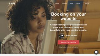 
                            10. Zapla: Booking on your website