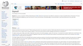
                            4. Zapmail - Wikipedia