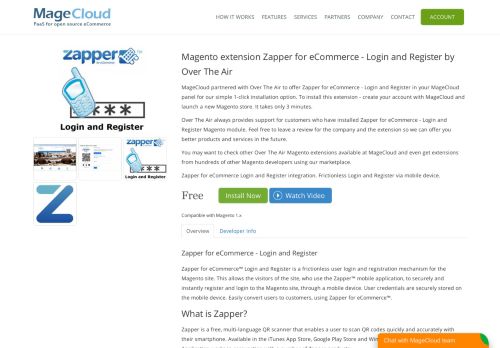 
                            7. Zapper for eCommerce - Login and Register Magento Extension by ...