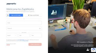 
                            3. ZapWorks - Register - ZapWorks - Login
