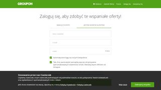 
                            7. Zarejestruj się - Groupon