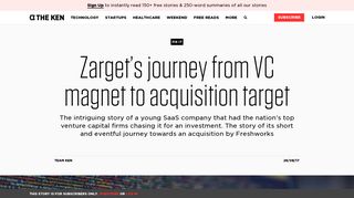 
                            12. Zarget's journey from VC magnet to acquisition target - The Ken