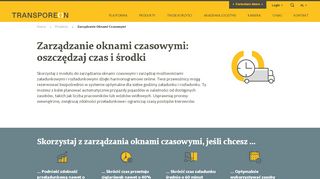 
                            5. Zarządzenie Oknami Czasowymi | TRANSPOREON.com