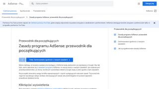 
                            5. Zasady programu AdSense: przewodnik dla początkujących ...