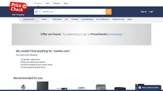 
                            10. Zasttra.com Prices | Compare Deals & Buy Online | PriceCheck