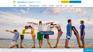 
                            3. Zaton Holiday Resort — offizielle Website