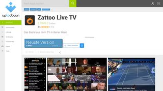 
                            9. Zattoo Live TV 2.1833.0 für Android - Download auf Deutsch