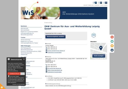 
                            4. ZAW Zentrum für Aus- und Weiterbildung Leipzig GmbH