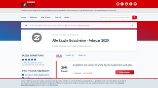 
                            11. Zazzle Gutscheine: 20% Rabatt - Februar 2019 - Focus