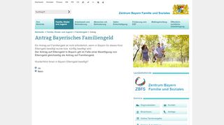 
                            8. ZBFS - Antrag Bayerisches Familiengeld