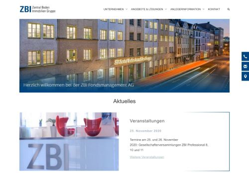 
                            3. ZBI – Fondsmanagement AG: Startseite