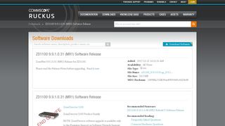 
                            4. ZD1100 9.9.1.0.31 (MR1) Software Release | Software Downloads ...