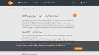 
                            10. ZDF-Beteiligungen ZDF Enterprises - ZDFmediathek