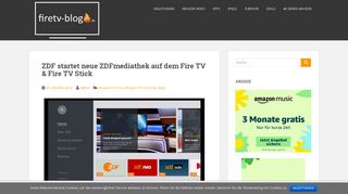 
                            4. ZDF startet neue ZDFmediathek auf dem Fire TV & Fire TV Stick - Fire ...