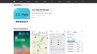 
                            10. Z.E. Pass für Renault im App Store - iTunes - Apple