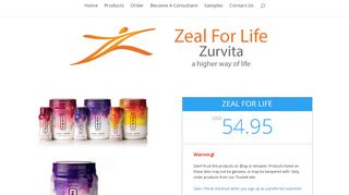 
                            9. Zeal For Life | Zeal For Life Wellness Drink