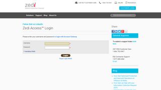 
                            10. Zedi Access™ Login | Zedi Canada Inc.