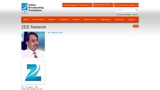 
                            6. ZEE Network | Indian Broadcasting Foundation
