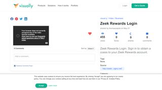 
                            3. Zeek Rewards Login | Visual.ly