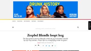 
                            2. Zeepbel Blendle loopt leeg - Adformatie