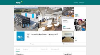 
                            9. ZEG Zentraleinkauf Holz + Kunststoff eG als Arbeitgeber | XING ...