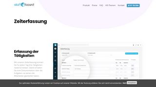 
                            3. Zeiterfassung | staffboard - HR Software