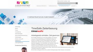 
                            11. Zeiterfassung - Zubler & Partner AG
