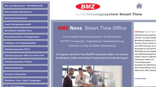 
                            9. Zeiterfassungssystem BMZ Nova Smart Time - Borsari + Meier AG