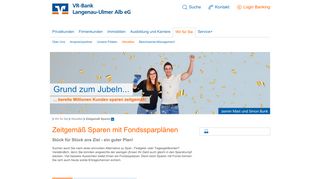 
                            4. Zeitgemäß Sparen - VR-Bank Langenau-Ulmer Alb eG