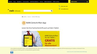 
                            7. Zeitschriften-App - NWB Verlag