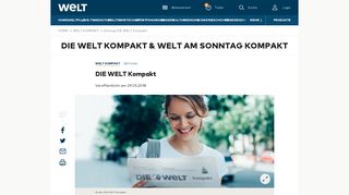 
                            3. Zeitung: DIE WELT Kompakt - WELT