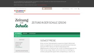 
                            11. Zeitung in der Schule (ZiSch) - Kindermedienland Baden-Württemberg ...