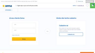 
                            3. Zema.com | Novo site da Lojas Zema!