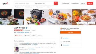 
                            4. ZEN Foods - 58 Photos & 110 Reviews - Food Delivery Services ...