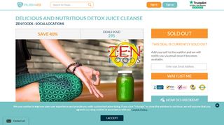 
                            9. ZEN Foods Southern California 40% Discount Deals | Rush49