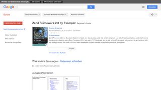 
                            11. Zend Framework 2.0 by Example: Beginner's Guide