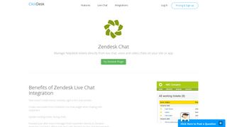 
                            13. Zendesk Chat | ClickDesk