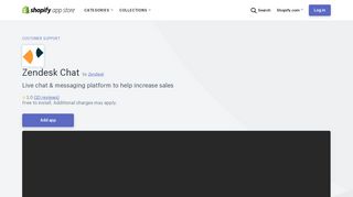 
                            12. Zendesk Chat – Ecommerce Plugins for Online Stores – Shopify App ...