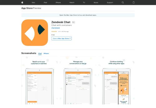 
                            13. Zendesk Chat on the App Store - iTunes - Apple