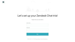 
                            5. Zendesk Chat - Register - Zopim