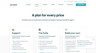 
                            6. Zendesk Pricing | Plans starting from just £5 a month